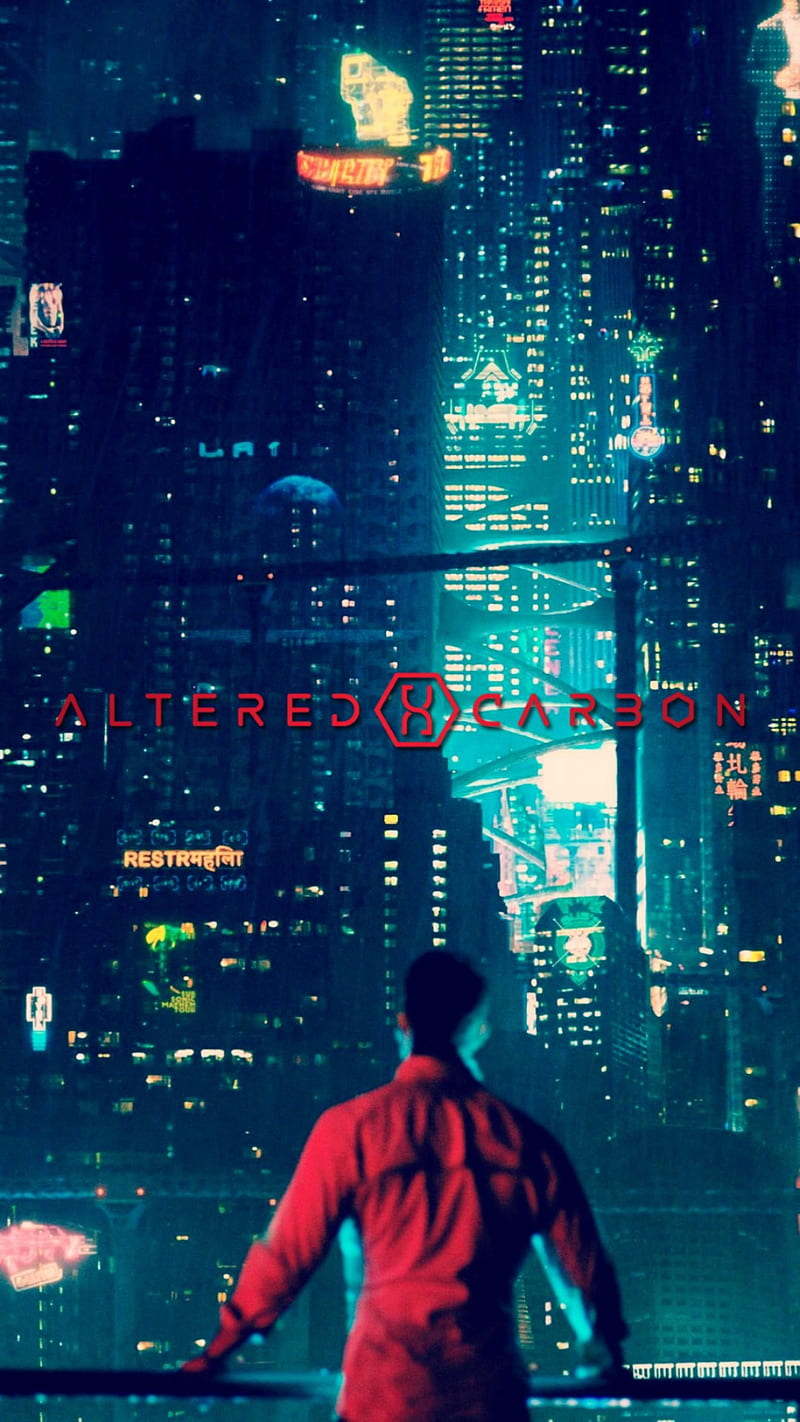 Altered Carbon II, altered carbon, cityscape, future, futuristic, netflix, scifi, series, show, tv, HD phone wallpaper
