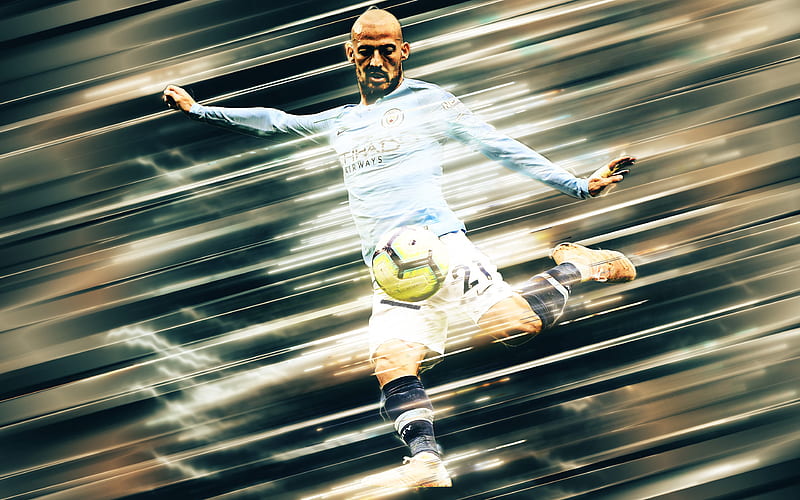 David Silva creative art, blades style, Manchester City FC, Spanish  footballer, HD wallpaper | Peakpx