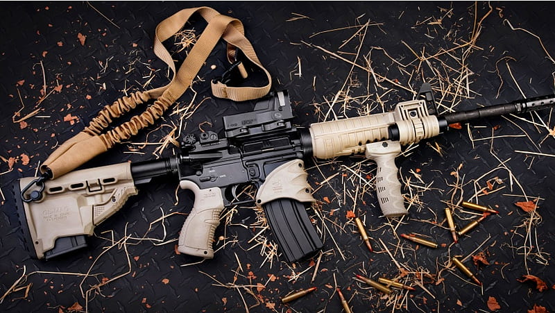 AR 15 Rifle Ammunition, HD wallpaper