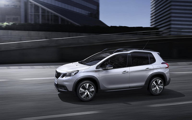 Peugeot 2008 2018 cars, new 2008, crossovers, french cars, Peugeot, HD wallpaper