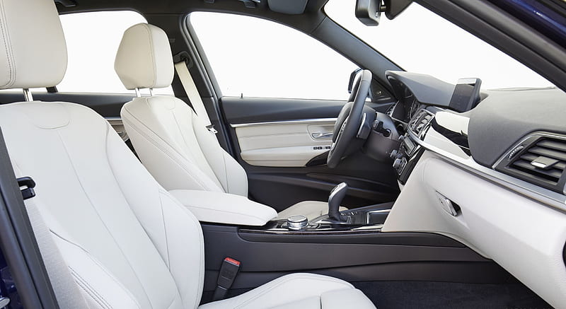 2016 BMW 3-Series LCI 340i Sport Line (Leather: Dakota Oyster) - Interior Front Seats , car, HD wallpaper
