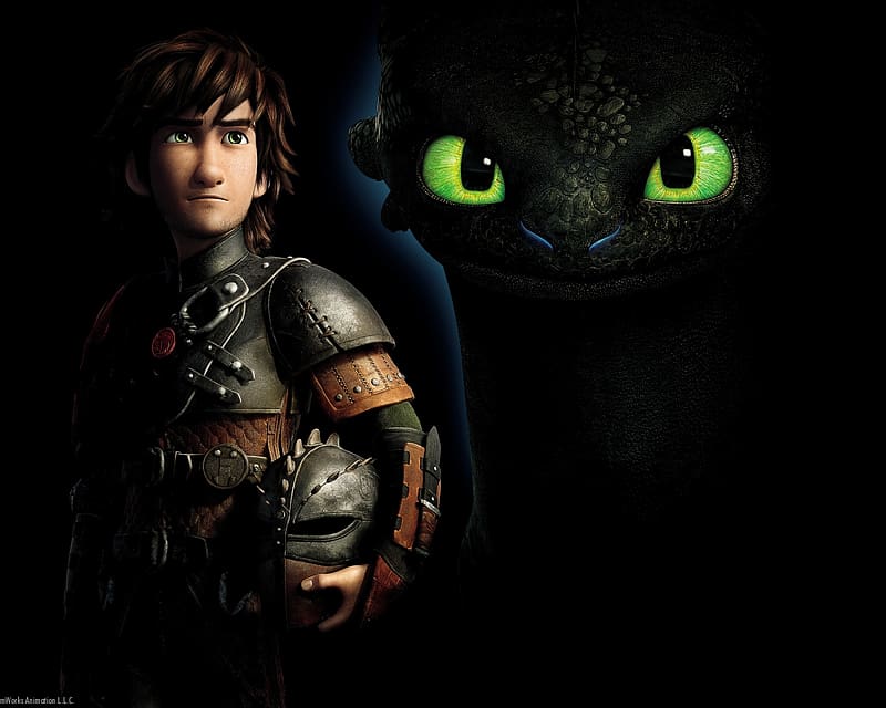 Movie, Toothless (How To Train Your Dragon), Hiccup (How To Train Your Dragon), How To Train Your Dragon, How To Train Your Dragon 2, HD wallpaper