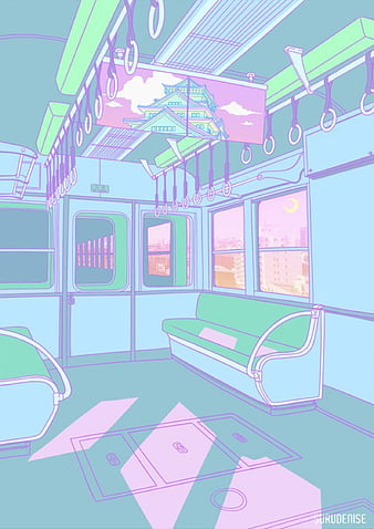 Pastel Wonderland, aesthetic, kawaii, vaporwave, HD phone wallpaper