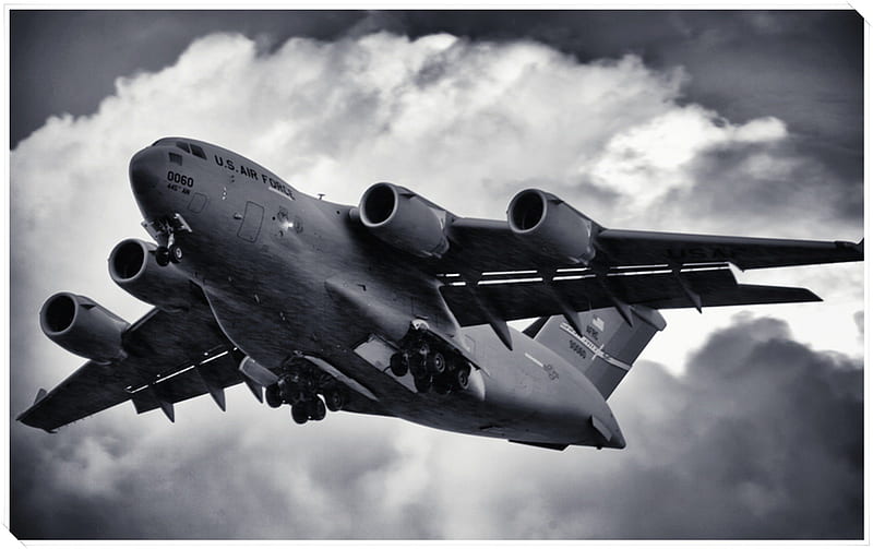 Boeing C-17 Globemaster III, airplane, c-17, us air force, HD wallpaper |  Peakpx
