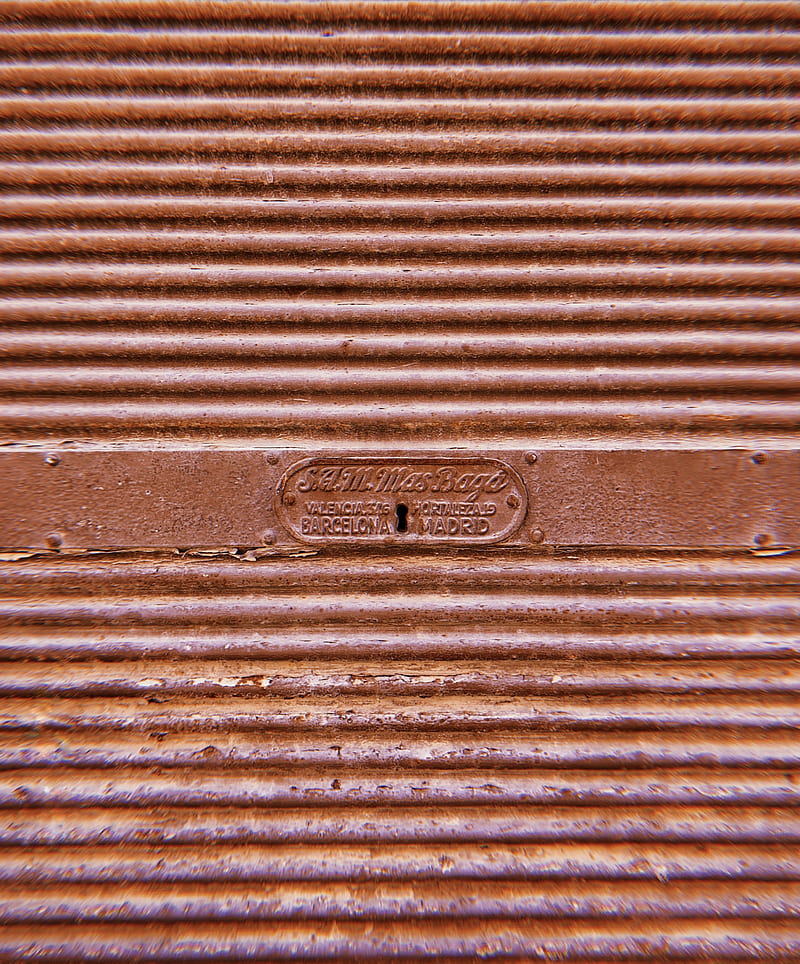 brown wooden door with black metal door lever, HD phone wallpaper