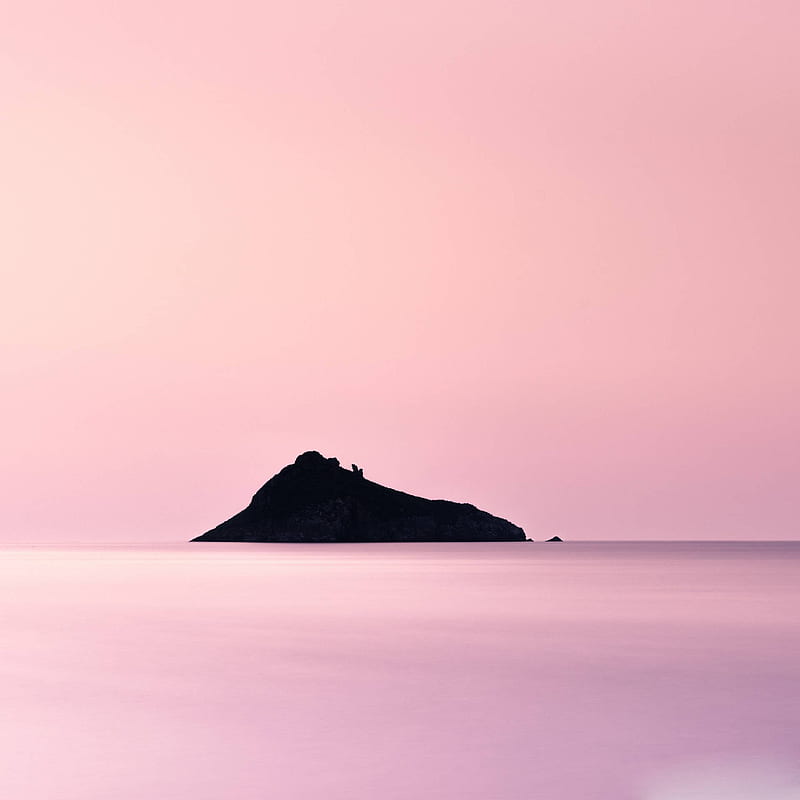 Aesthetic iPad Pink Sea, Cute Pink, HD phone wallpaper
