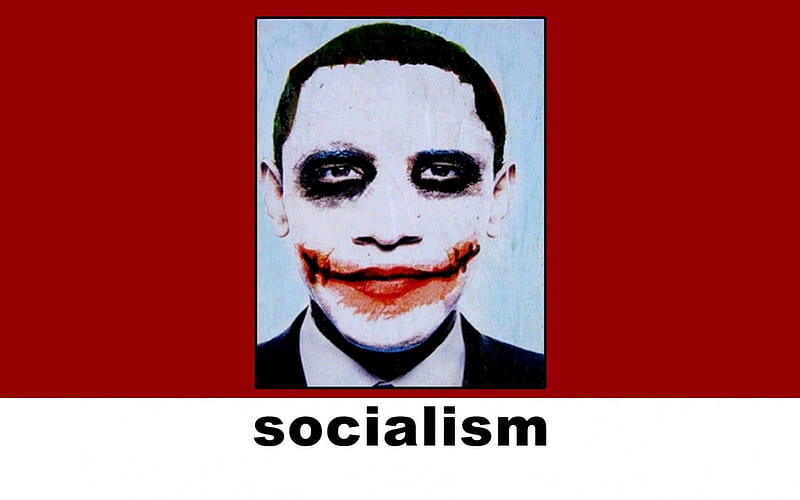 Socialist Joker, fascist, joker, firas alkhateeb, hussein, obama, socialism joker, health care, socialist, barack, taxes, fascism, socialism, HD wallpaper