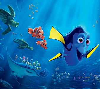 Finding Nemo, Disney, Marine, Ocean, Pixar, Hd Phone Wallpaper 