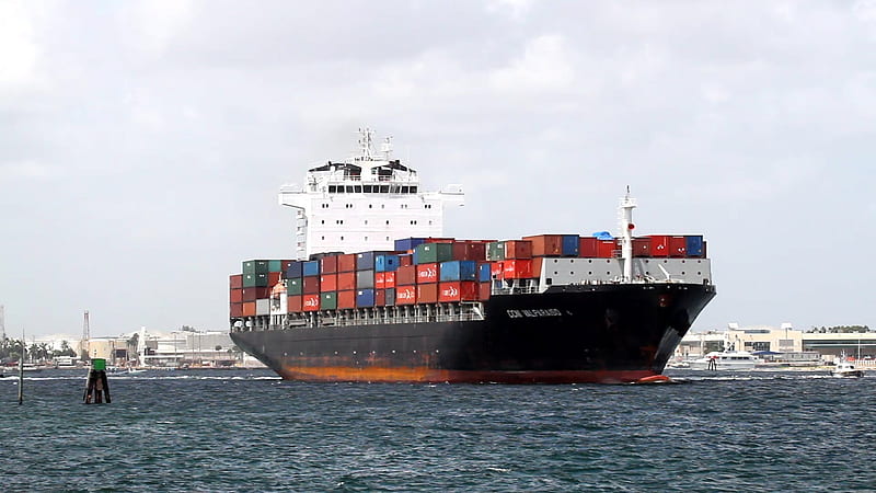 CCNI VALPARAISO, Ship, Container, CCNI, Valparaiso, HD wallpaper