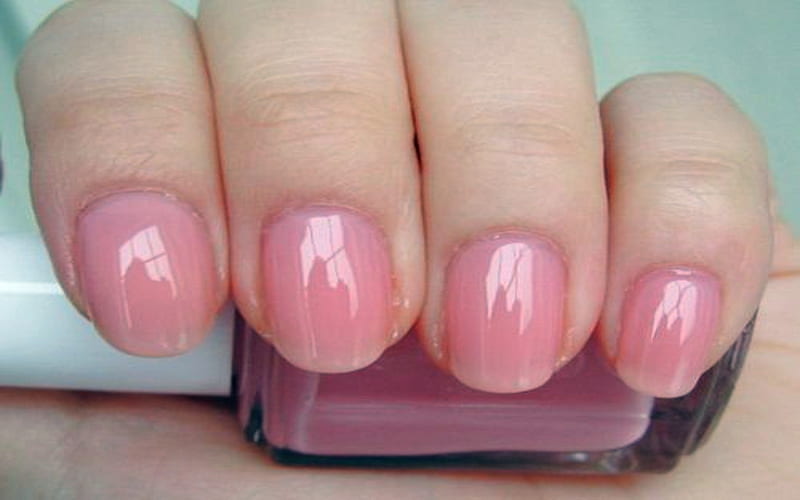 Pink Nail Me, Nail Polish, Pink, Finger, Woman, Hand, HD wallpaper