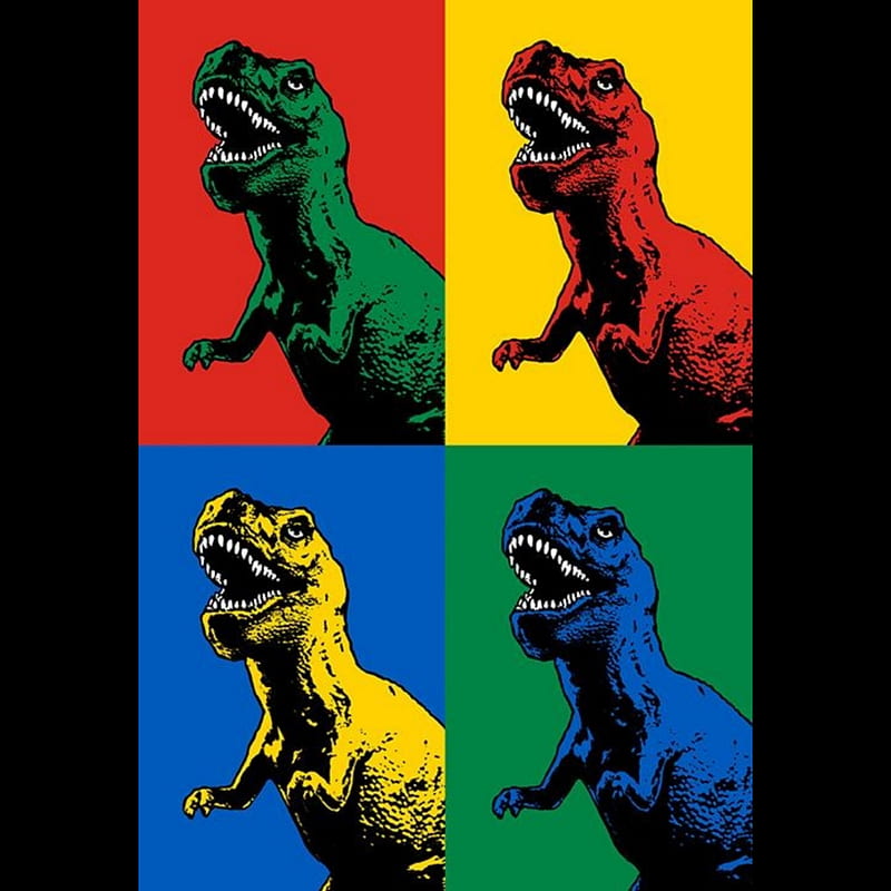Dinos, blue, dinosaur, green, res, yellow, HD phone wallpaper