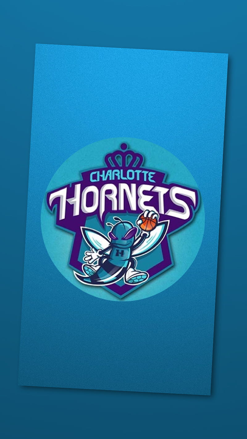 Charlotte Hornets Ge, basketball, logo, nba, HD phone wallpaper