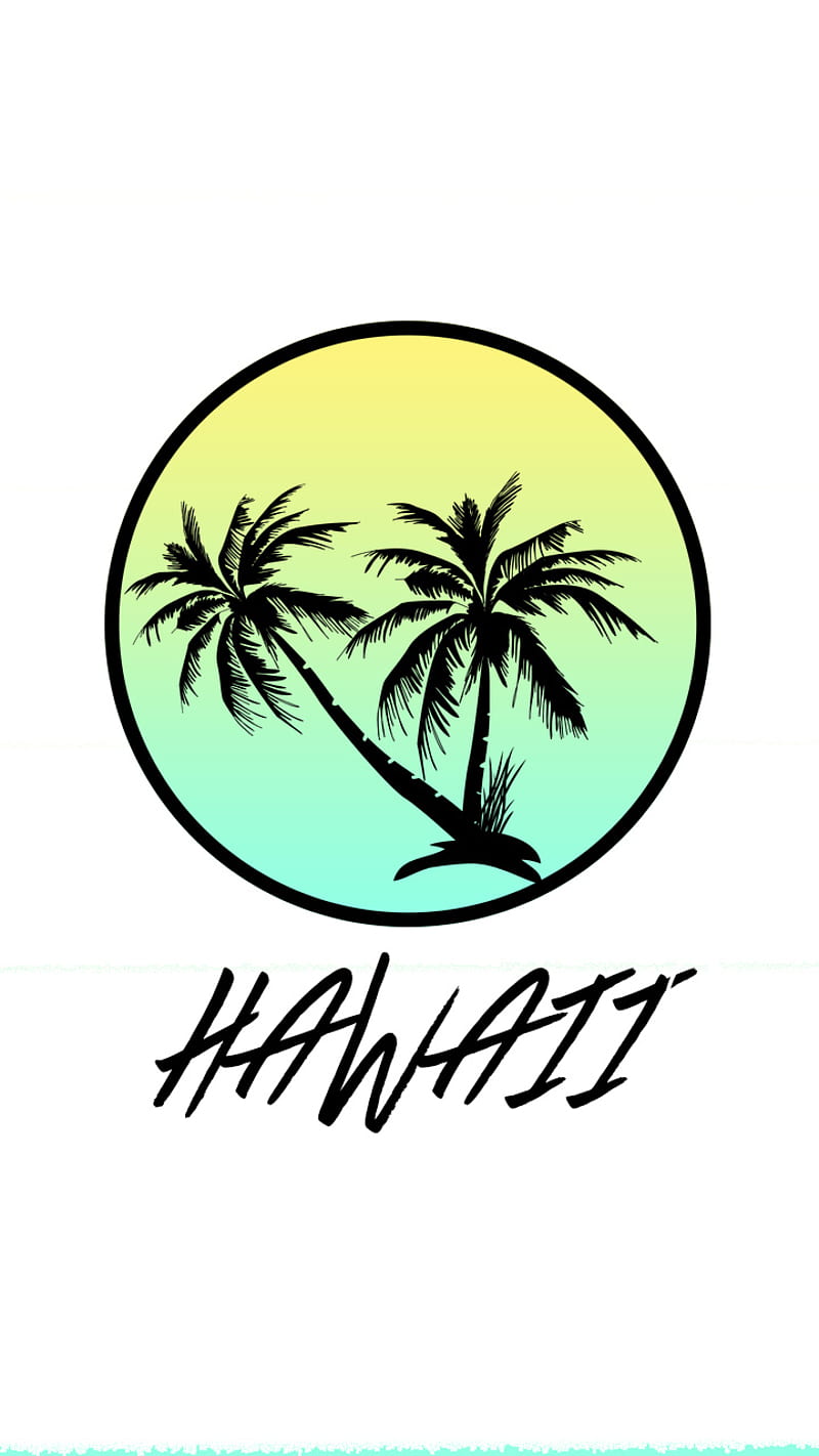 Hawaii, america, beach, holidays, logo, love, summer, surfer, symbols, HD phone wallpaper