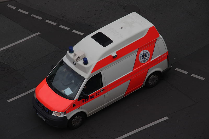 german ambulance, german, ambulance, van, car, HD wallpaper