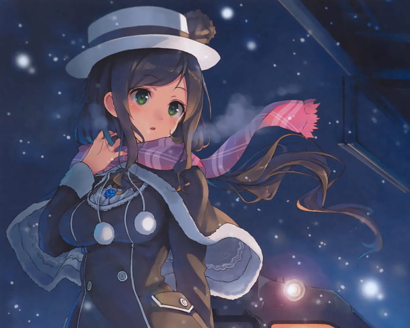 Anime Trending  Chizuru dress in her winter jacket  Smuggu  Facebook
