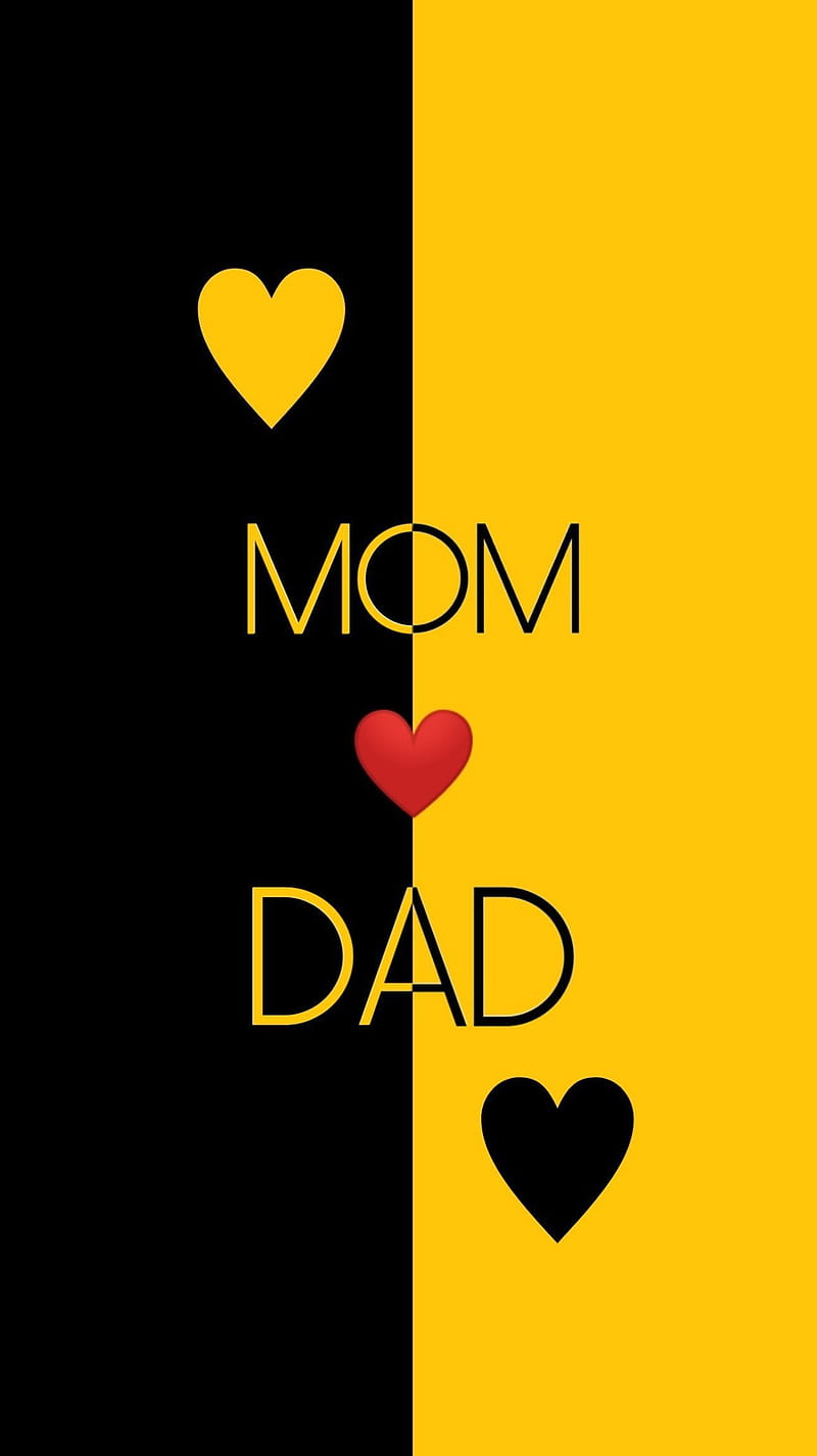 Love , mom, ded, HD phone wallpaper