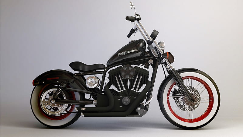 Harley-Davidson Sportster 883, Sportster, Bike, Harley-Davidson, 883, HD  wallpaper | Peakpx