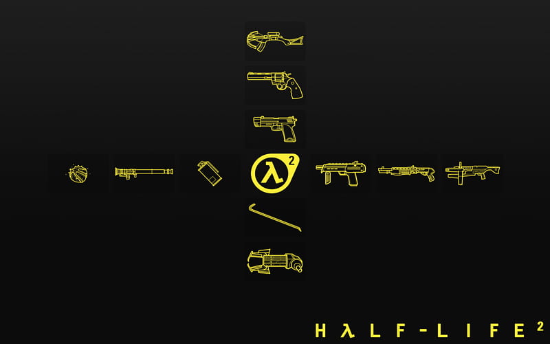 super guns , half life, guns, video games, half life, HD wallpaper