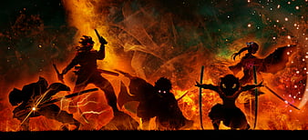 Demon Slayer Art, HD wallpaper