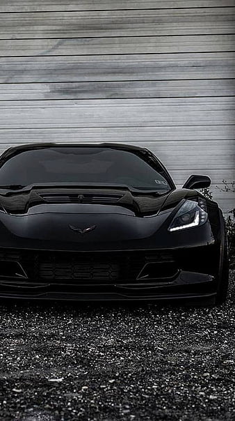 black corvette stingray wallpaper