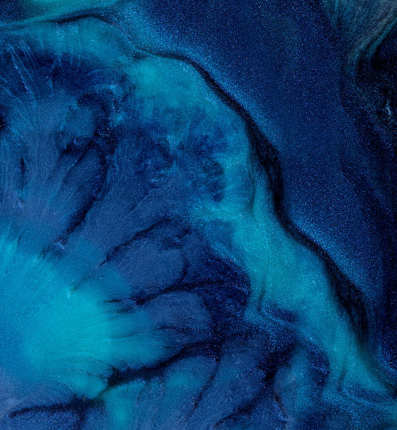 abstract, Color Burst, blue, dark, shapes, HD phone wallpaper