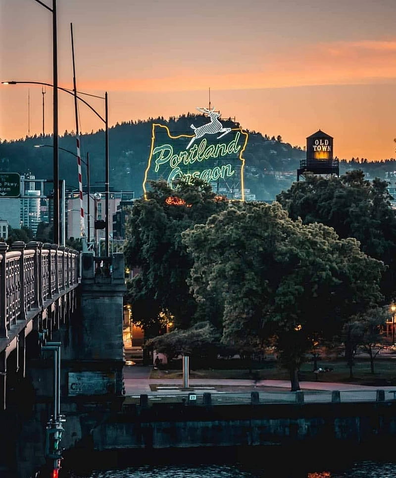 Portland Oregon, city, oregon, portland, travel, HD phone wallpaper | Peakpx