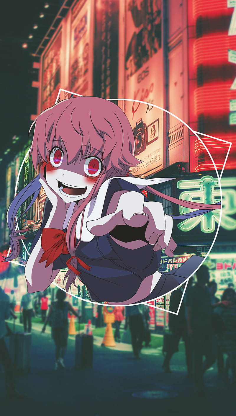 Mirai Nikki  Mirai nikki, Anime, Yuno gasai anime