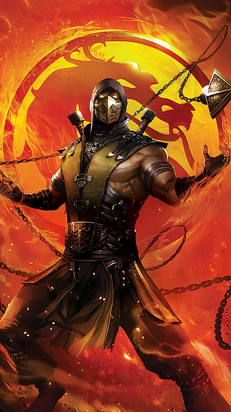 Live wallpaper Scorpion - Mortal Kombat X DOWNLOAD