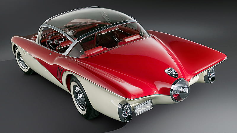 1956 Buick Centurion Concept Sport Two-Toned Car Cars, HD wallpaper