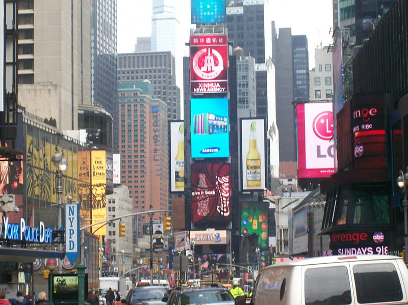 Times Square NYC, Travel, Entertainment, NYC, Times Square, HD wallpaper
