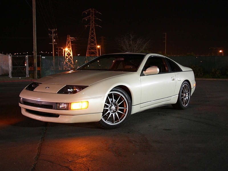 Nissan 300ZX red supercar dusk evening 640x960 iPhone 44S wallpaper  background picture image