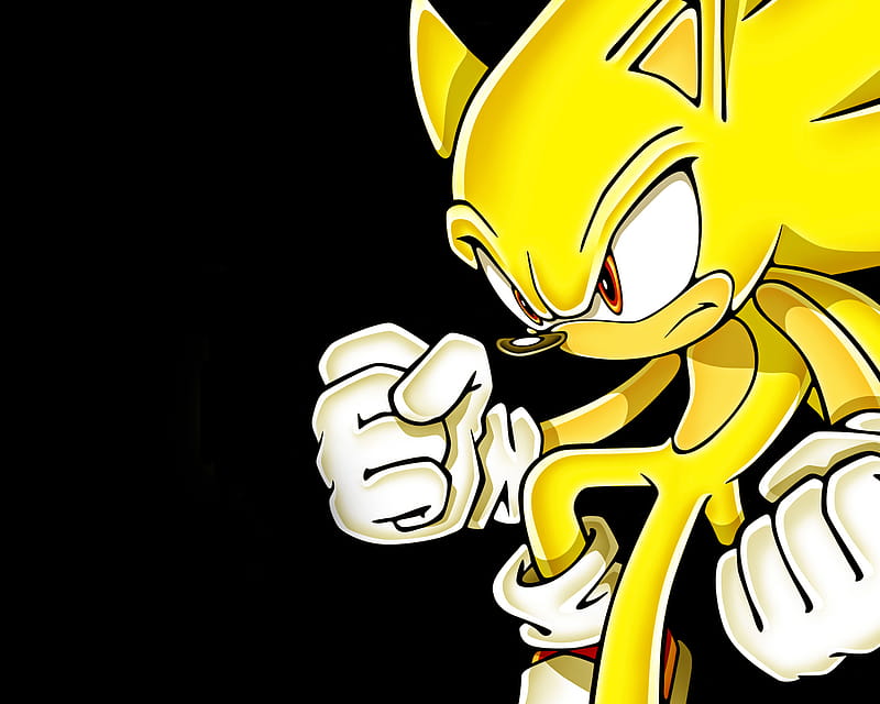 Super Sonic - Resolution:, Yellow Sonic, HD wallpaper