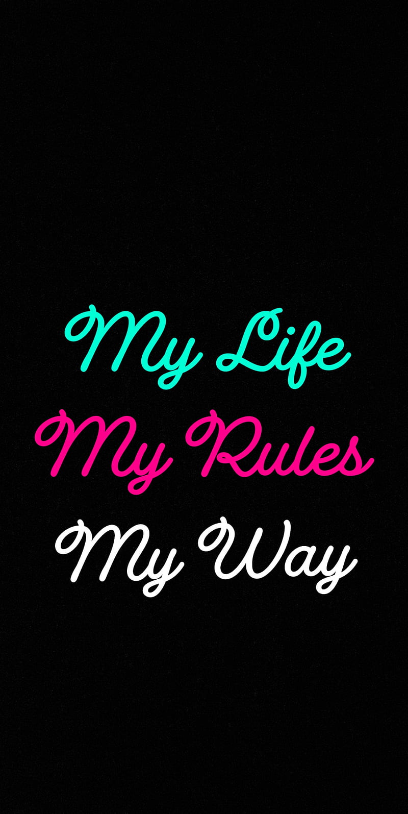My life, quotes, rules, HD phone wallpaper