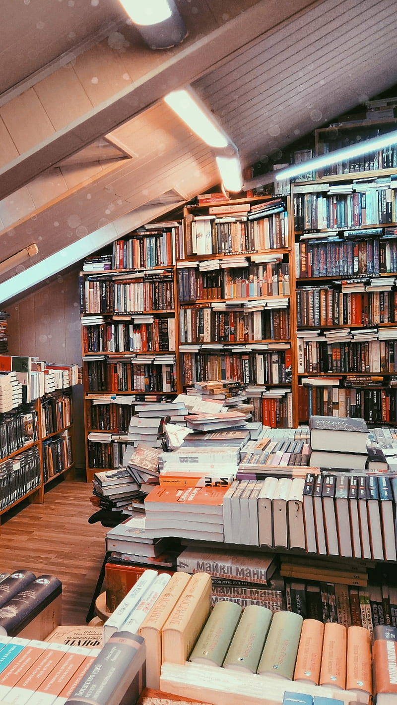 library, blur, books, bookworm, city, cozy, creative, light, top, HD phone wallpaper
