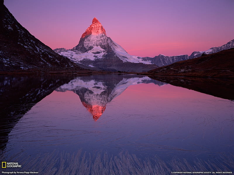 Matterhorn-National Geographic magazine graphy, HD wallpaper