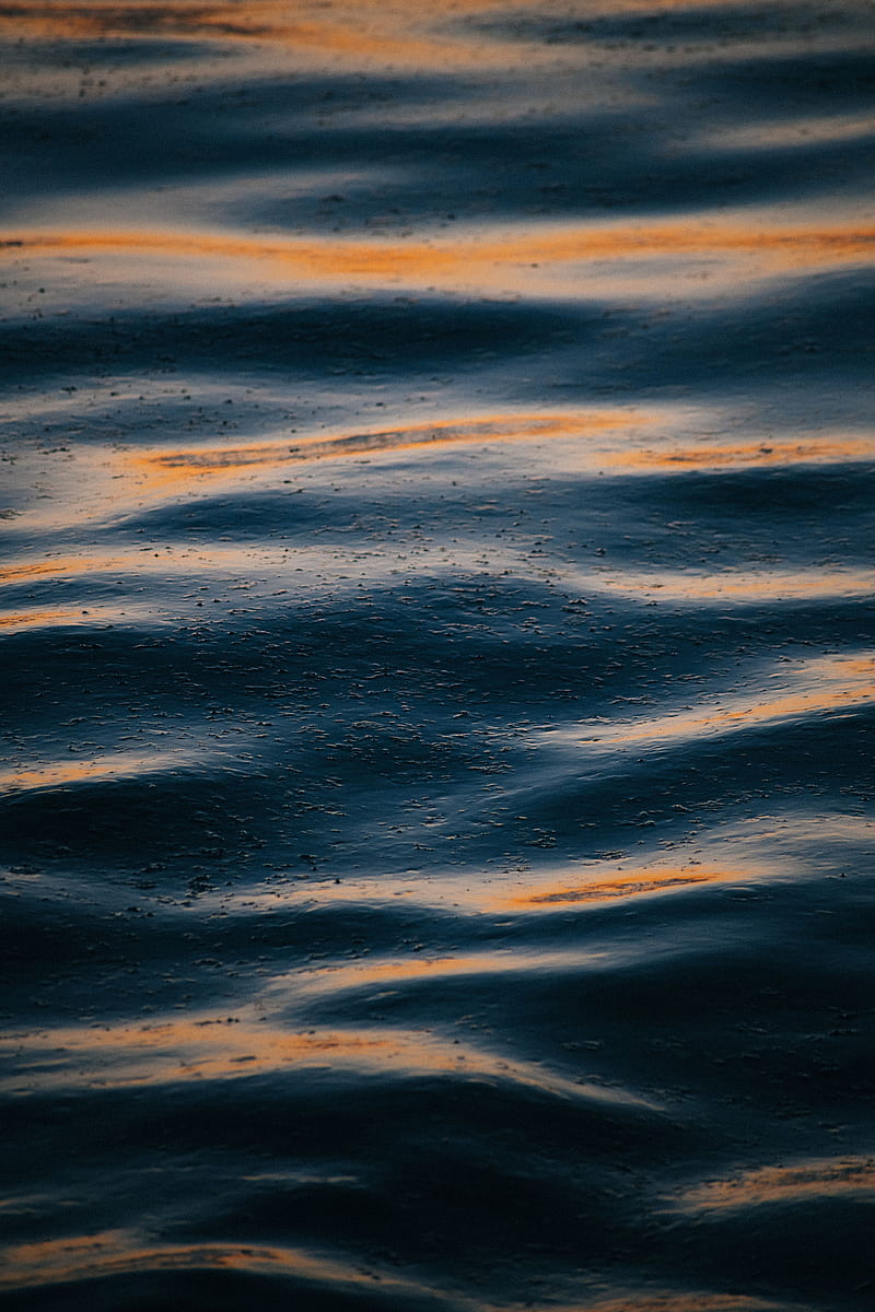 water, waves, ripples, light, HD phone wallpaper
