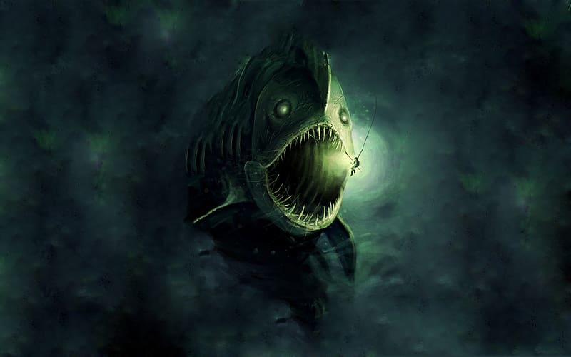 Fantasy Sea Monster Hd Wallpaper Peakpx