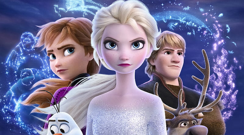 Frozen 2 Queen Elsa, Anna, Kristoff Ultra, Cartoons, , Frozen, Anna, Elsa, Kristoff, HD wallpaper