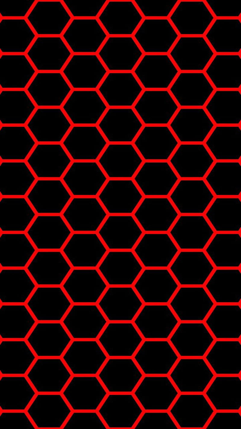Red and Black, abstract, black, cool, dark, gray, green, prism, red, HD phone wallpaper