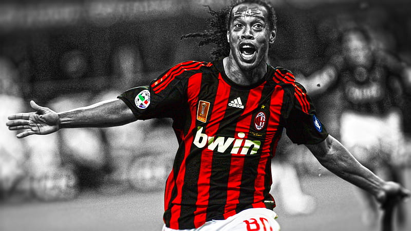 Soccer, Ronaldinho, A.C. Milan, HD wallpaper
