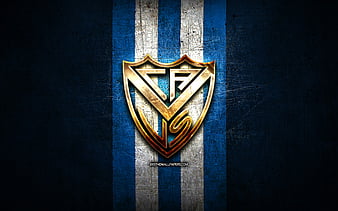 Racing FC, glitter logo, Argentine Primera Division, blue white checkered  background, HD wallpaper