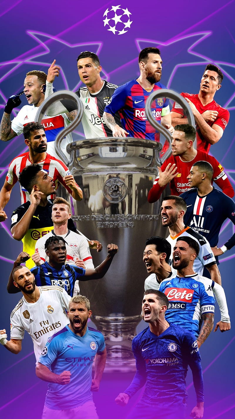 Champions leaugue, champions league, football, game players, soccer, esports, HD phone wallpaper