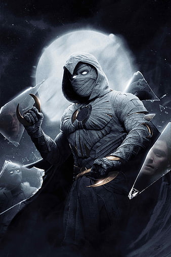 Moon Knight Fan Poster Recreates Episode 3's Stunning Khonshu Scene