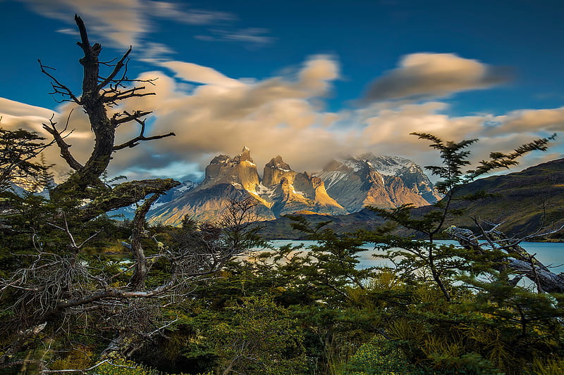 Earth, Landscape, Argentina, Lake, Mountain, Patagonia, HD wallpaper