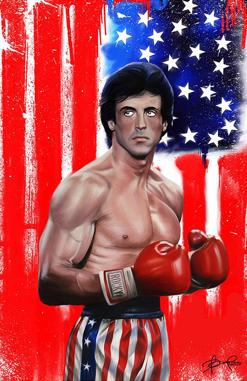 Download Cool Rocky Balboa Poster Wallpaper  Wallpaperscom