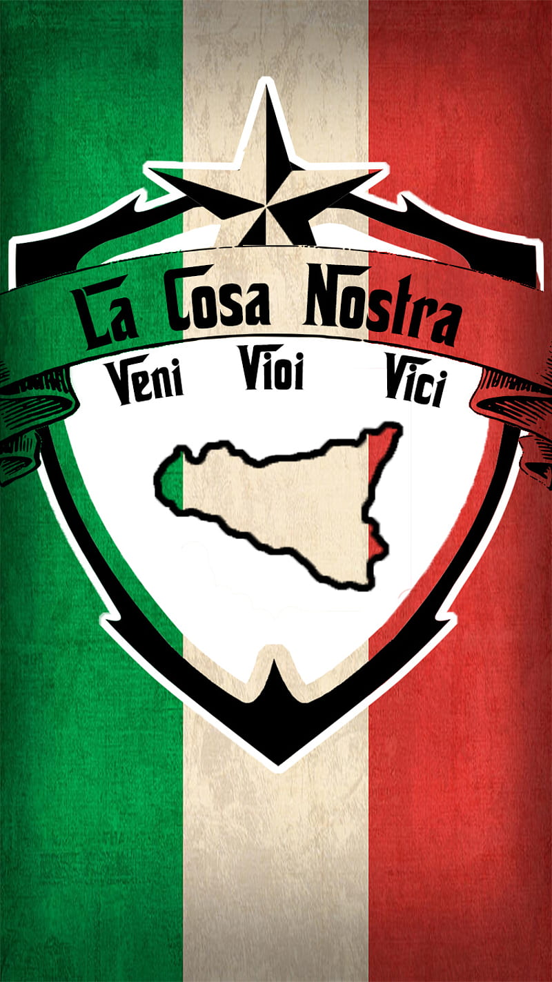 La Cosa Nostra, family, gang, italian, italian mob, italy, logo, HD phone wallpaper