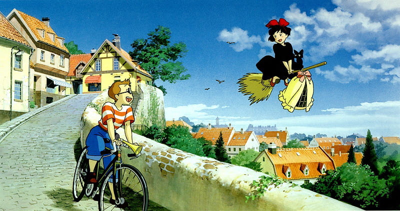 Studio Ghibli Background High Resolution, Studio Ghibli Beautiful, HD wallpaper