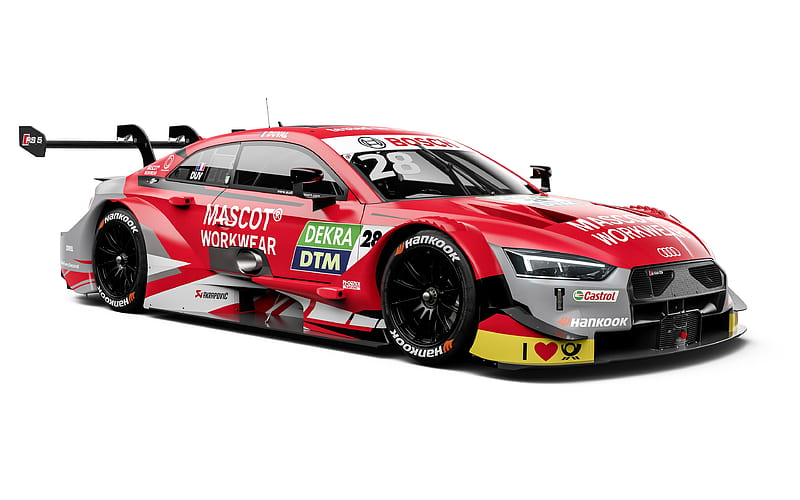 Audi RS5 DTM, Loic Duval, racing car, DTM, tuning RS5, German sports cars, Audi Sport Team Phoenix, Audi, HD wallpaper