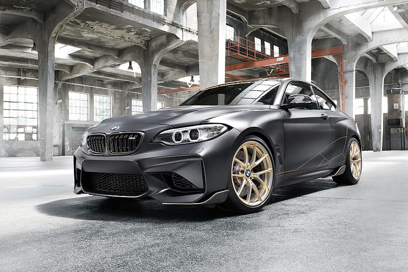 2018 BMW M2 M Performance Parts Concept, 2-Series, Coupe, Inline 6, Turbo, car, HD wallpaper