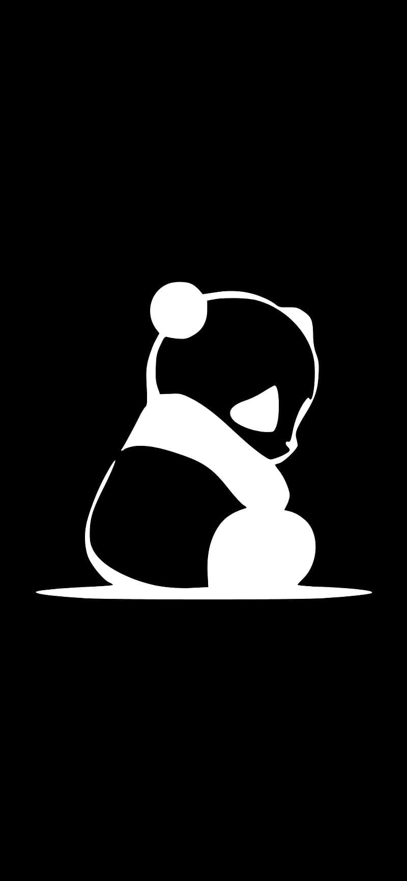 Panda, bear, cute, HD phone wallpaper | Peakpx